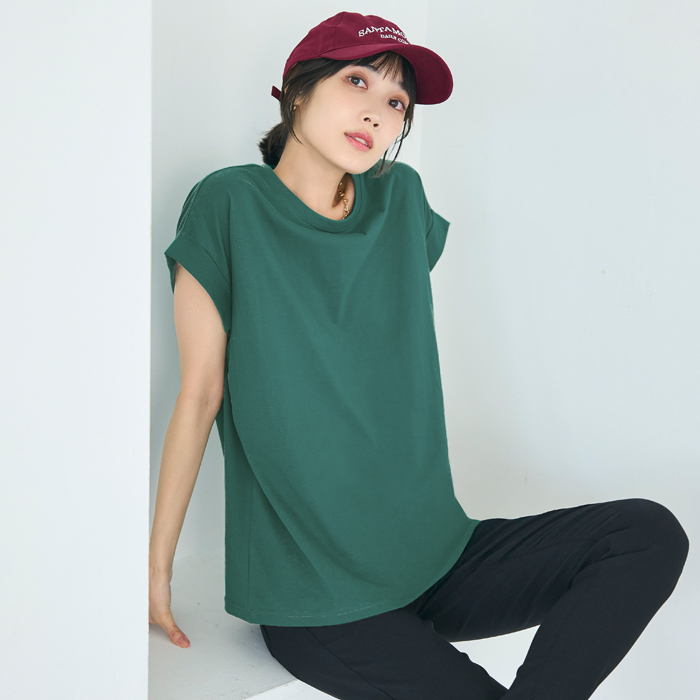フレンチスリーブTシャツ